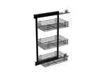 Cesta Lateral 3 Niveles Hafele 805.93.332 Izquierdo 400 Mm